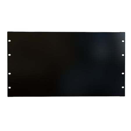 Hammond 6U FORMED STEEL RACK Panel PBFS19010BK